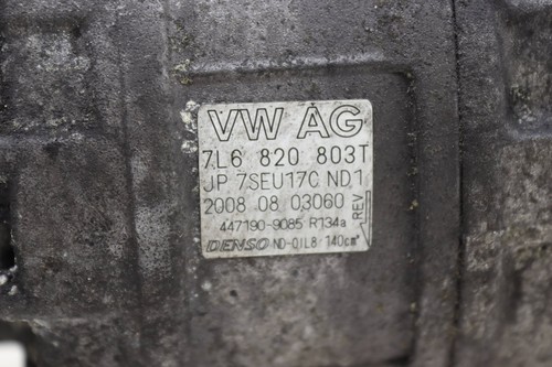 2008-2015 AUDI Q7 3.0L - AC Compressor 7L6820803T - Picture 3 of 7