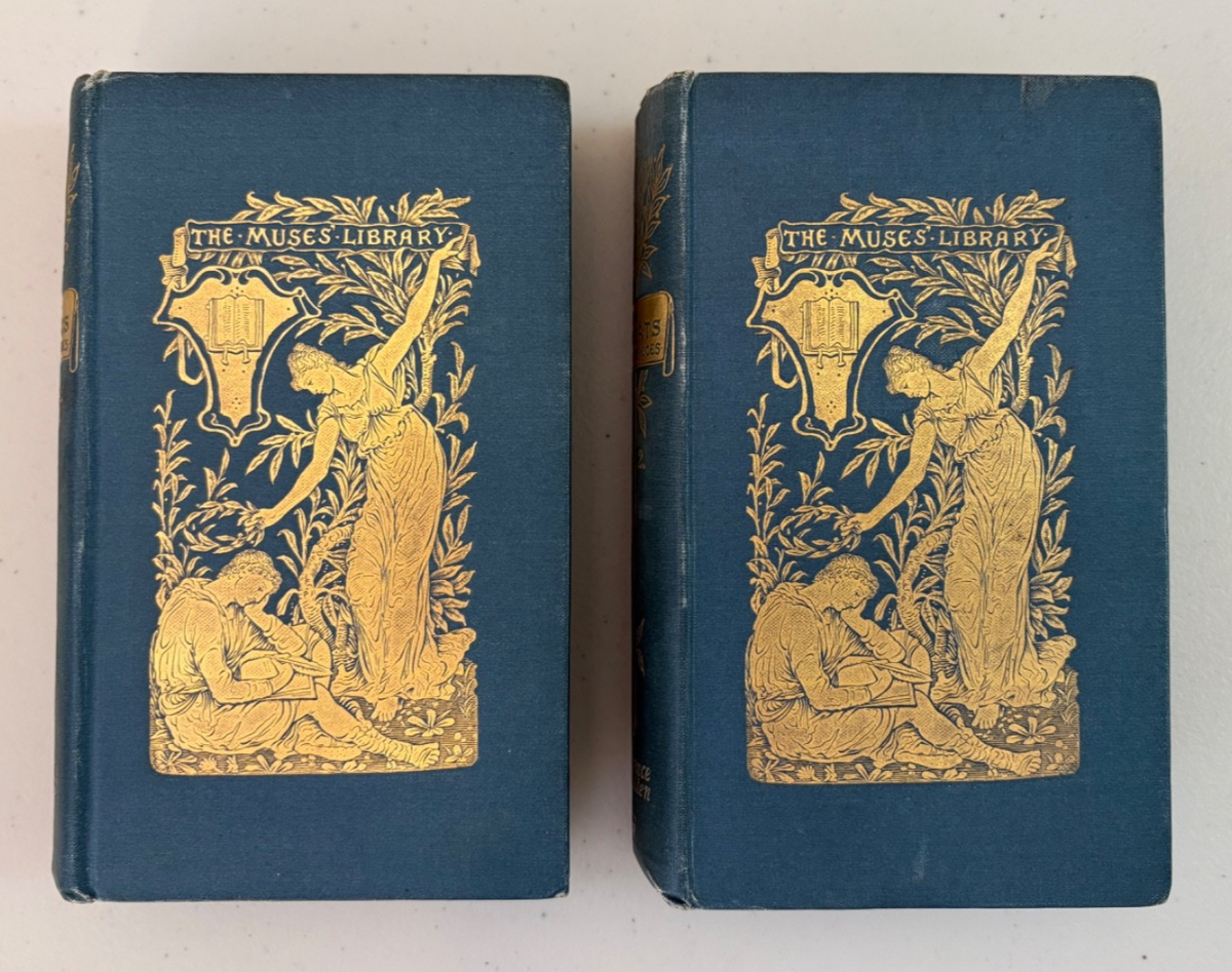 The Muses' Library POEMS OF JOHN KEATS Robert Bridges 1896 Vol 1