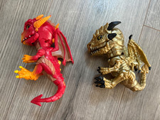 Fingerlings Untamed LIMITED EDITION Golden Red Dragon Lights Sounds WowWee