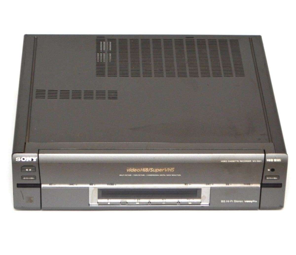 SONY WV-SW1 Hi8 8mm VHS VCR W Video Deck Player Good GP | eBay