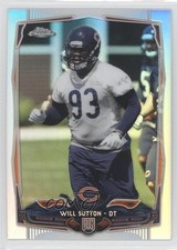 2014 Topps Chrome Refractor Will Sutton #170 0m0