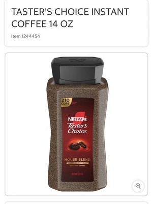 (Pack Of 2) Nescafe Taster's Choice House Blend Instant Coffee, (14 oz.)