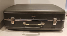 Grey Vintage Antler Suitcase – Retro Luggage / Travel Case – Classic 1960s/70s