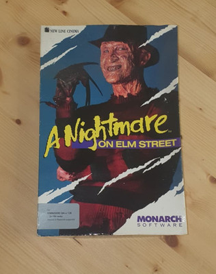 A Nightmare on Elm Street - Monarch Computer/PC Spiel Freddy Krueger 1989 