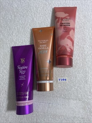 Victoria's Secret Lot Of 3 Fragrance Body Lotion Full Size 8 oz, (T764) Free S/P