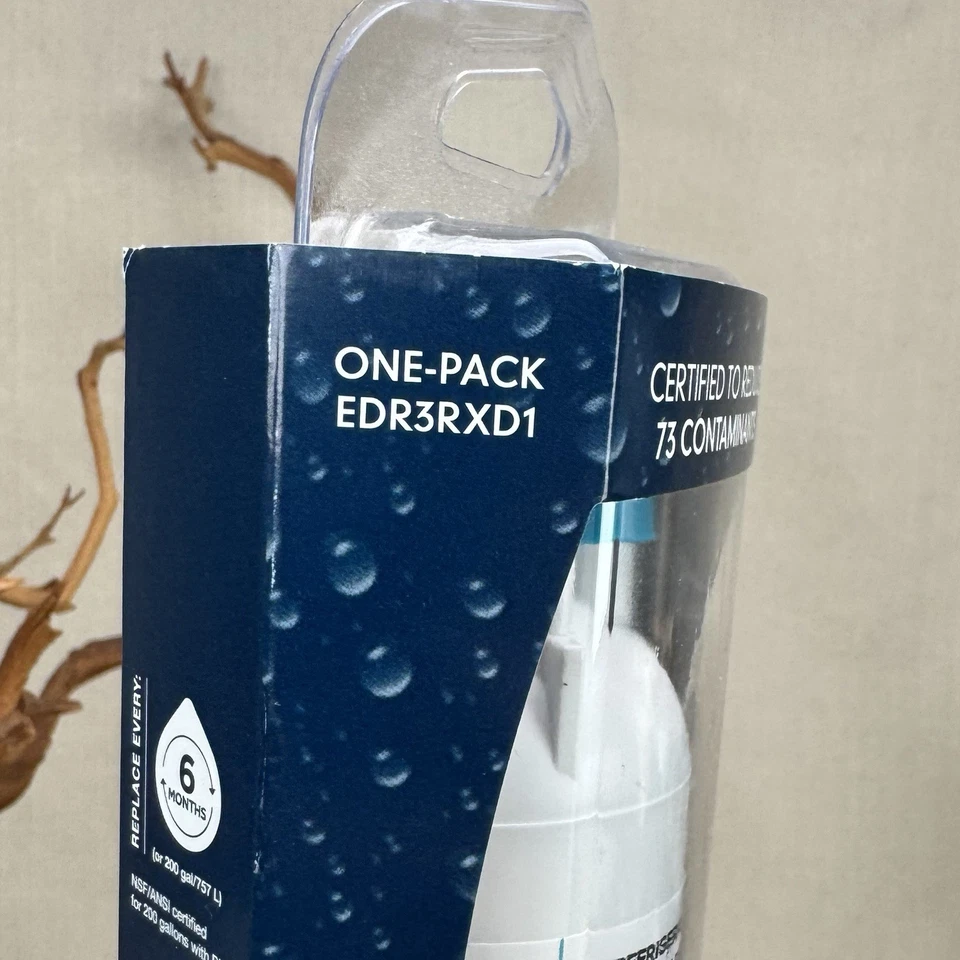 Everydrop by Whirlpool Ice and Water Refrigerator Filter 3, Single-Pack, Aqua - Image 3 of 4