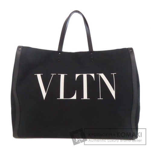 VALENTINO Valentino Studs Tote Bag Canvas Ladies Used