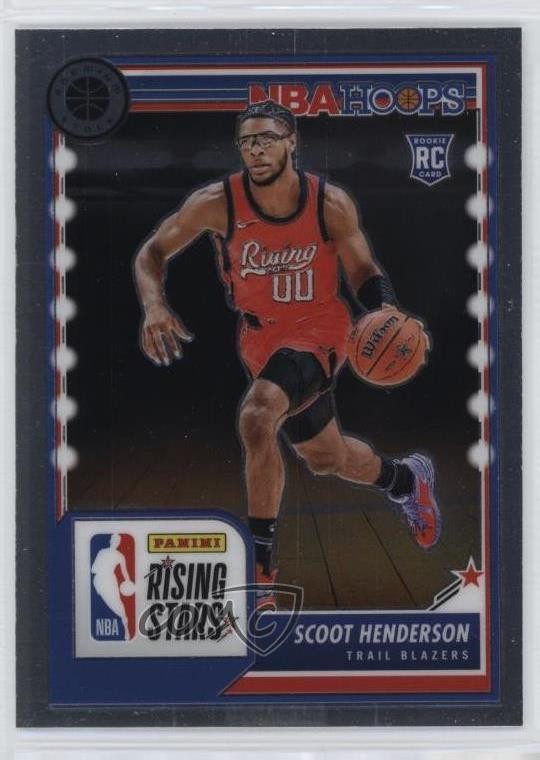 2023 Panini NBA Hoops Premium Stock Rising Stars Scoot Henderson Rookie RC 0r5k