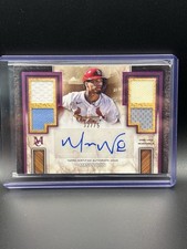 2025 Topps Museum Collection MASYN WYNN QUAD PATCH AUTO PINK /75 CARDINALS