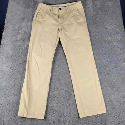 Aeropostale Pants Mens 34x32 Beige Relaxed Straight Khakis Business Casual