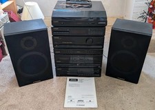 Pioneer XD-Z53T HiFi stereo system With Speakers and manual recently tested