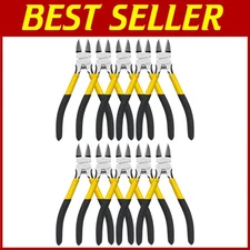 High Carbon Steel Flush Cutters 10 Pack - Wire Clippers