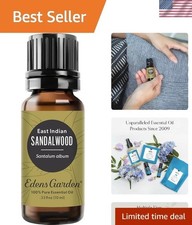 Sandalwood Essential Oil - 100 Pure  Undiluted 10 ml for Stress Relief