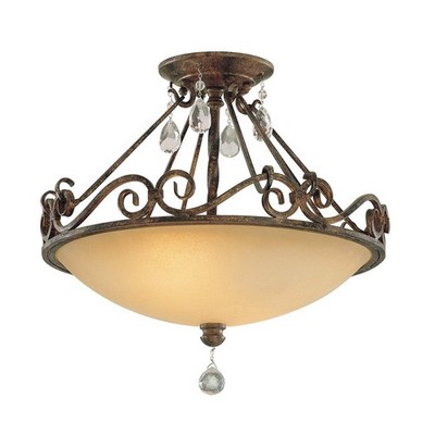 Chateau Deckenleuchte bronze  Feiss FE-CHATEAU-SF