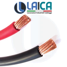 CAVO ELFLEX ULTRA FLESSIBILE IN GOMMA SILICONICA 10 16 25 35 50 70 95mm2 1 METRO