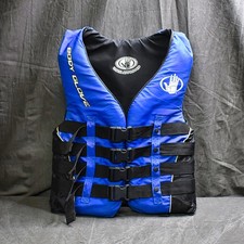 Body Glove Life Jacket Adult 36 to 40 in  90 lbs  Black  Blue PFD Model 1683