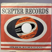 THE NEW YORKERS PSYCH 45 RPM SEEDS OF SPRING / MR. KIRBY&mdash;VG