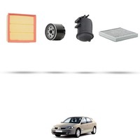 Hoffcar Wartungsset - 4 Filter FüR Renault Laguna Ii 1.9 Dci 74KW Ab 2001