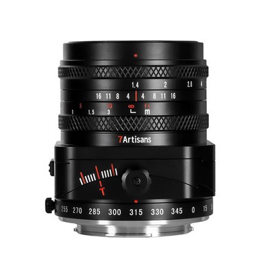 7Artisans 50mm F1.4 APS-C Tilt-Shift Lens for Fujifilm Fuji X Sony E M4/3 mount