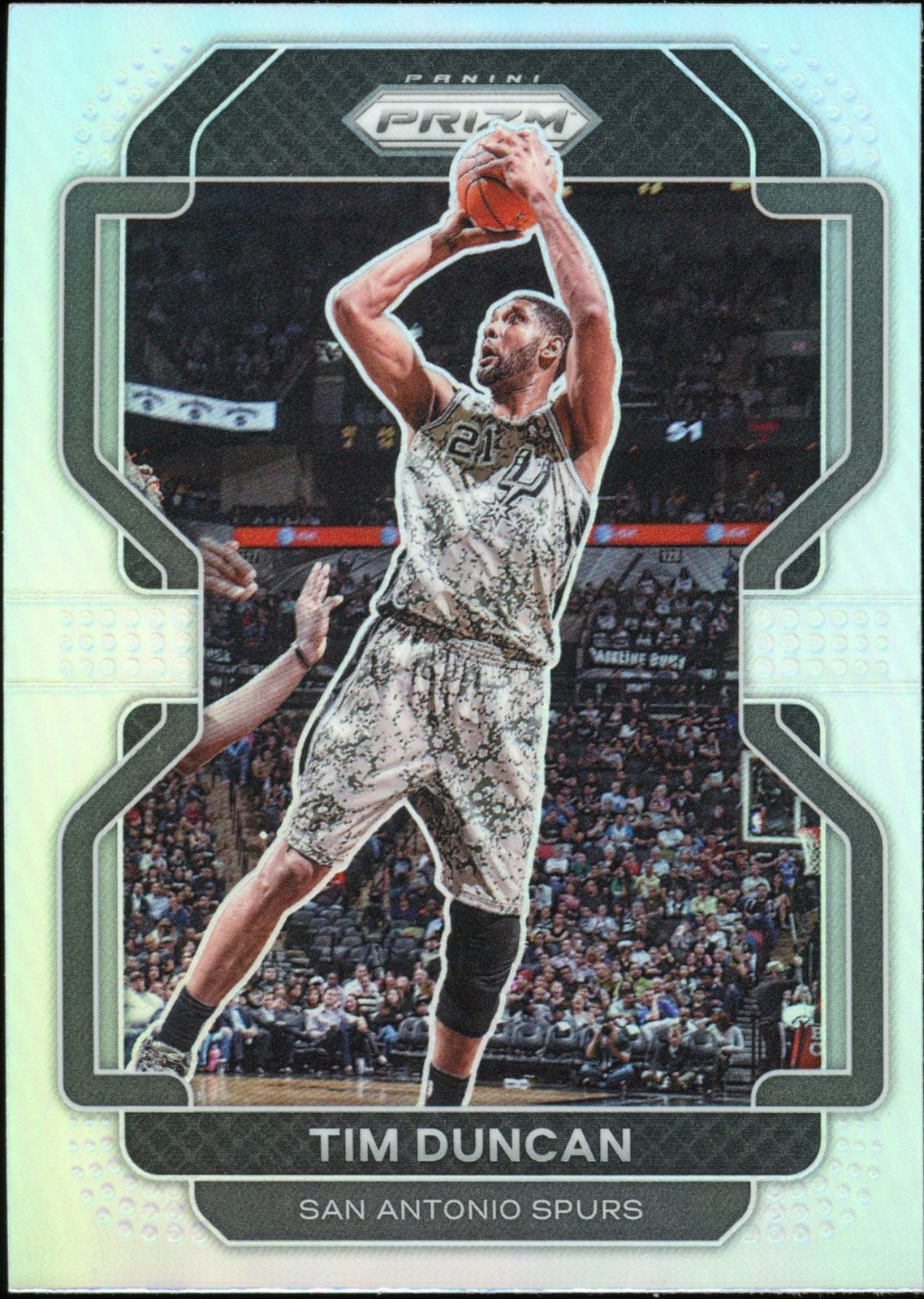 2021-22 Panini Prizm Tim Duncan #268 Silver