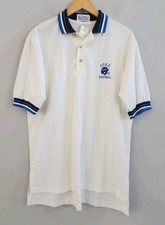Vintage Duke Blue Devils Golf Polo Shirt Football Men's Size Medium USA Made