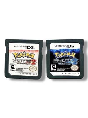 Pokmon Black & White 2 Game Cartridges Ships From US