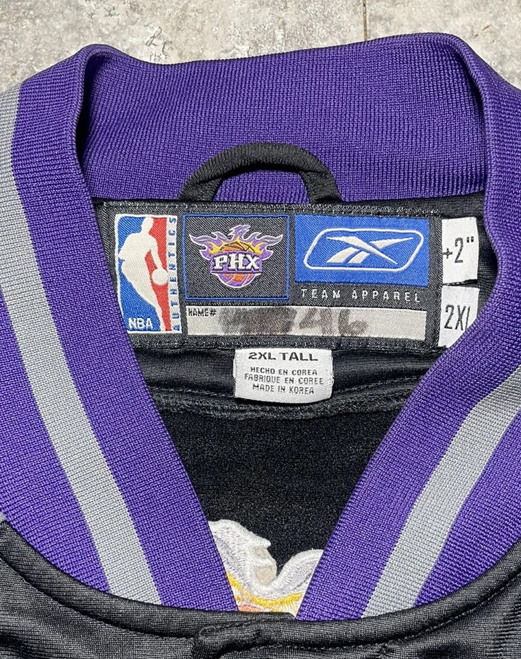 Chaqueta Y2k 2004 Auténtica Edición Equipo Phoenix Suns Calentamiento Shawn Marion 🔥 Para Hombres 2X Foto 4 de 4