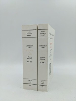 Alector ou le coq, histoire fabuleuse, 2 vols. (=text litteraires francais) Anea