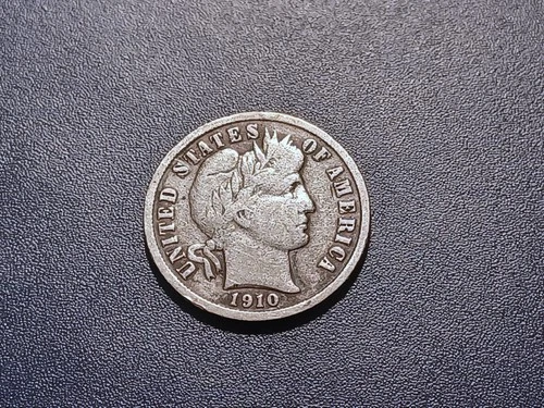 Fine 1910-S Barber Dime (better date)