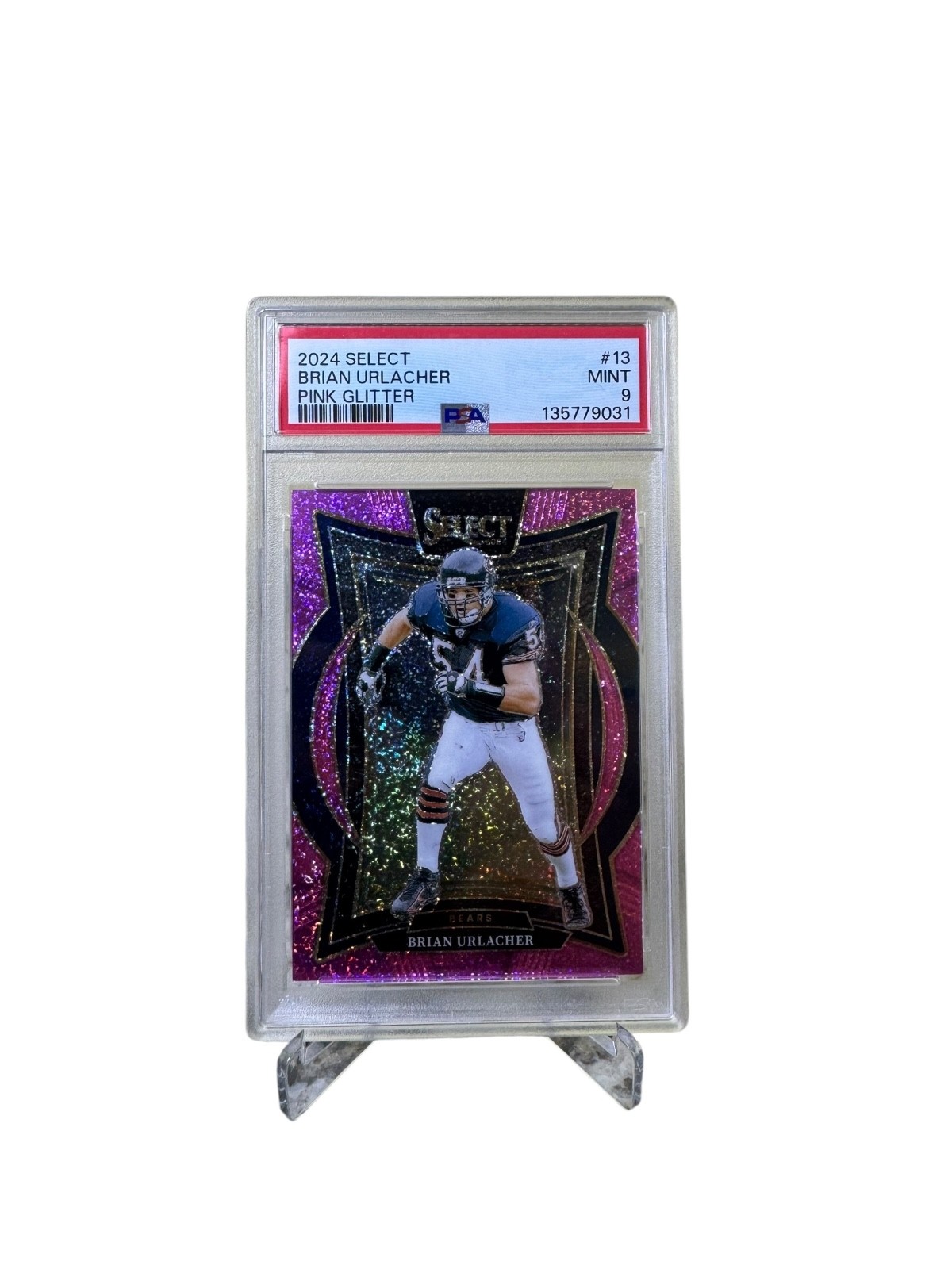 🔥 Brian Urlacher Pink Glitter 2024 Select /15