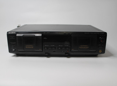 Sony TC-WE435 Dual Stereo Cassette Deck Needs New Belts