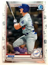 MICHAEL BUSCH ROOKIE • 2020 Bowman Chrome #BD-42 • SHARP CHICAGO CUBS RC!!!