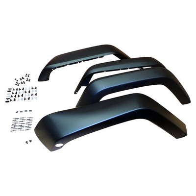 Crown Automotive 5KCK Fender Flare Kit Incl. 4 Smooth Flares/Retainers/Rivets w/