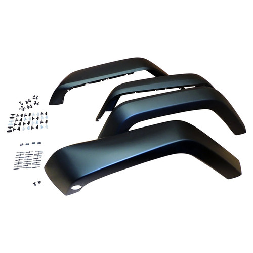 Crown Automotive 5KCK Fender Flare Kit Incl. 4 Smooth Flares/Retainers/Rivets w/