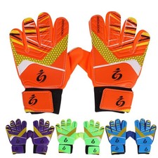 1 pair Double Sided Latex Children Soccer Gloves Goalkeeper Gloves Children