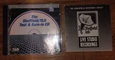 THE SHEFFIELD/XLO TEST & BURN-IN CD (AUDIOPHILE REFERENCE SERIES) 1994 RARE