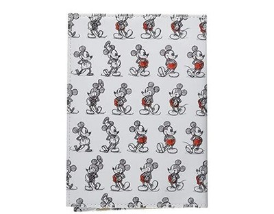 Daigo Disney Mickey Buchhülle Mickey 90th Anniversary weiß N1621
