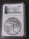 2014 $1 AMERICAN SILVER EAGLE NGC MS69 EARLY RELEASES