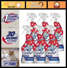 Pet Stain Odor Remover - Carpet Upholstery Cleaner, 22 oz Pack of 6