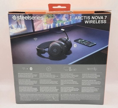 SteelSeries Arctis Nova 7 Wireless Over-Ear Gaming Headset - Black