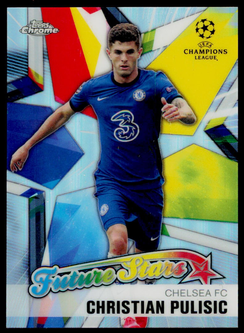 2020-21 Topps Chrome UEFA Champions League Christian Pulisic FS-CP Future Stars