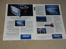 Audio Research D125 Tube Amplifier Ad, Article, 2 Pages, 1993