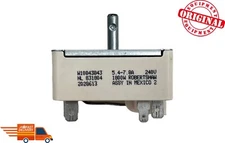 Whirlpool Original W11661906 New OEM Infinite Switch Surface Element W10843843