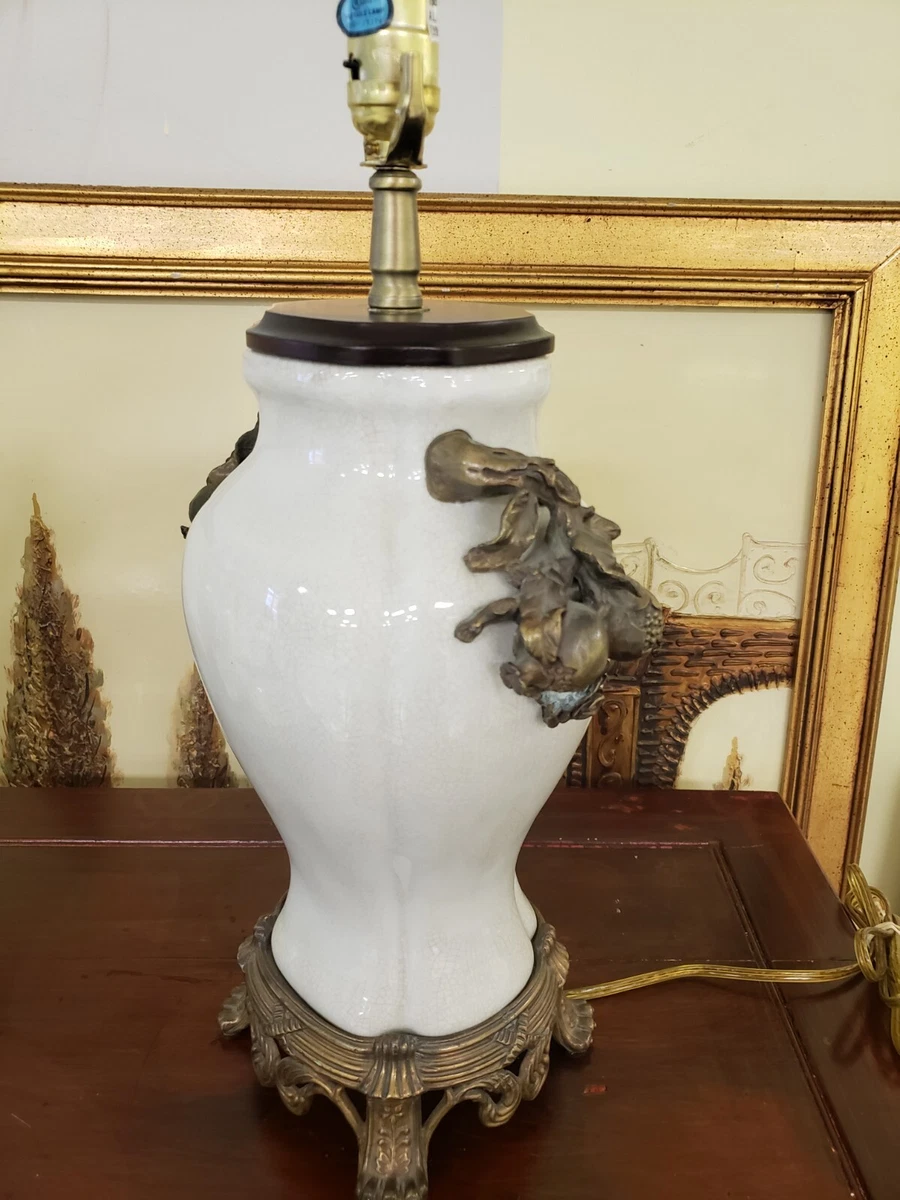 White porcelain sale lamp