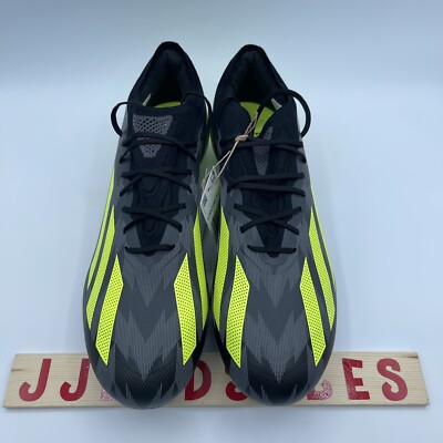 Adidas X CRAZYFAST Injection.1 FG Soccer Cleats Black Yellow  display picture 2