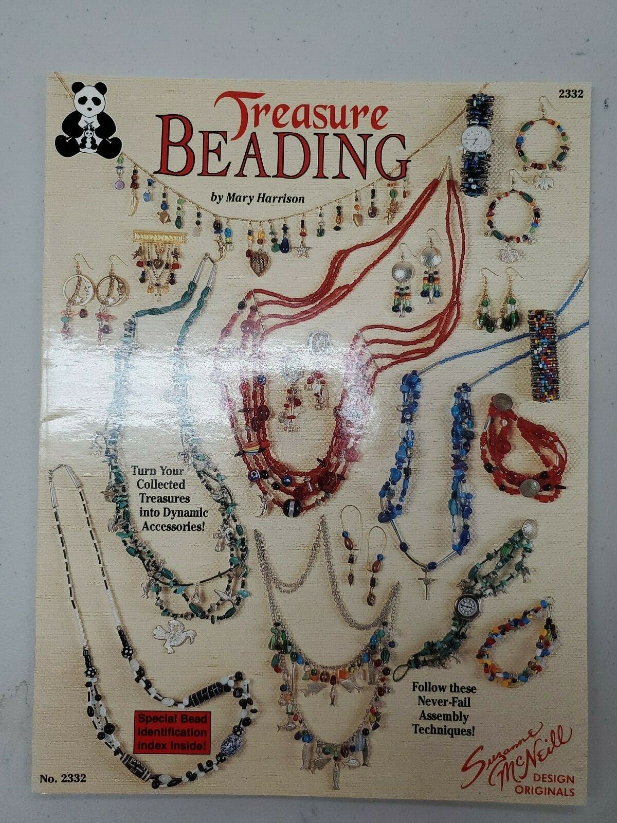 Livre Beading With Leather Par Suzanne McNeill - Artisanat Perles Et Cuir - Occasion