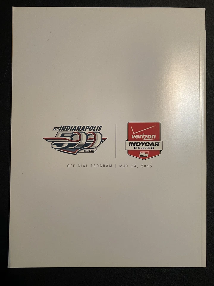 2015 99th Indy 500 Collector Program + 2015 Angie's List GP of Indy Program - Image 4 of 4