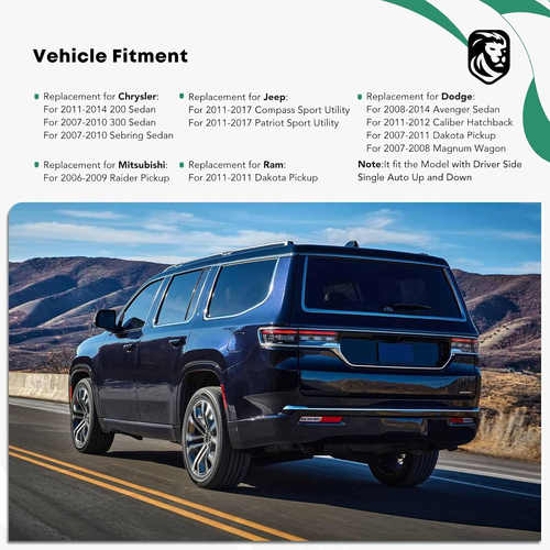 Master Power Window Switch Driver Side Replacement for Jeep Compass, Patriot, Ch - Picture 4 of 12