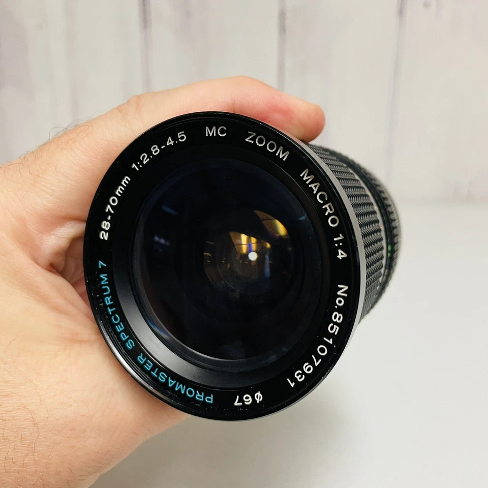 Promaster Spectrum 7 28-70mm 1:2.8-4.5 Macro 1:4 Zoom Lens for Pentax 35mm - Image 2 of 4