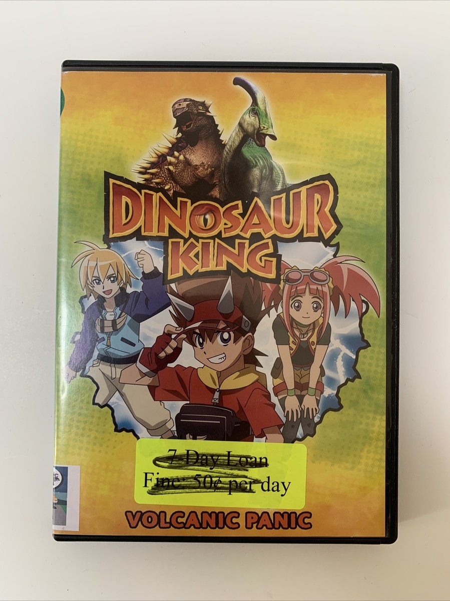 Dinosaur King - Volcanic Panic DVD 2009 Animated 4Kids Region 1